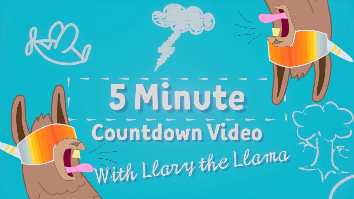 Llary the Llama Countdown Video image number null